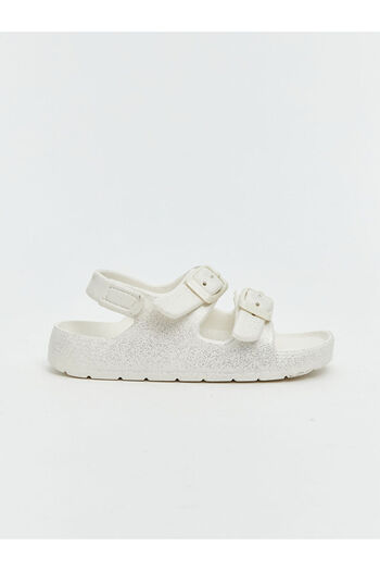LC Waikiki White Velcro Girls Sandals