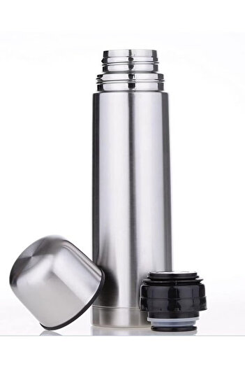 Primo Plus Water Flask, Double Walled Vacuum Insulated Thermos 1L, Durable Stainless-Steel Interior &Exteriord
