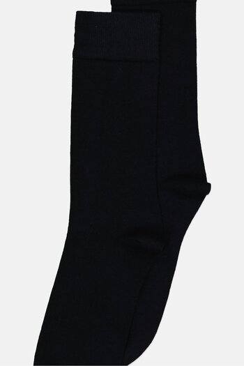 English Laundry Men 3 Pairs Plain Terry Socks, Navy