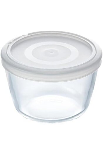 Pyrex Pyrex Cook & Freeze Round Dish with Plastic Lid 1.1L – Versatile Borosilicate Glass