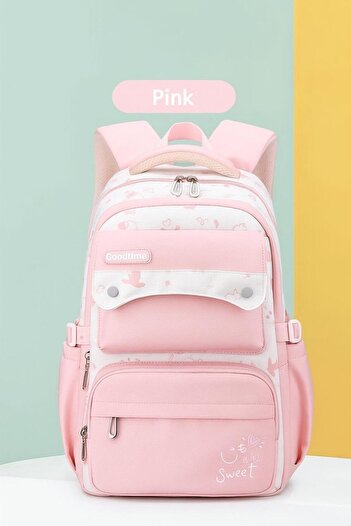 Adalinhome Korean Model Multi-Compartment School Backpack