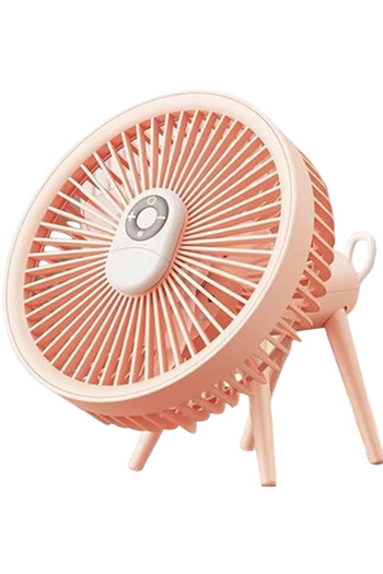 IDEAS4OUTFIT Portable Fan with Tripod and Rotating Hook-Support
