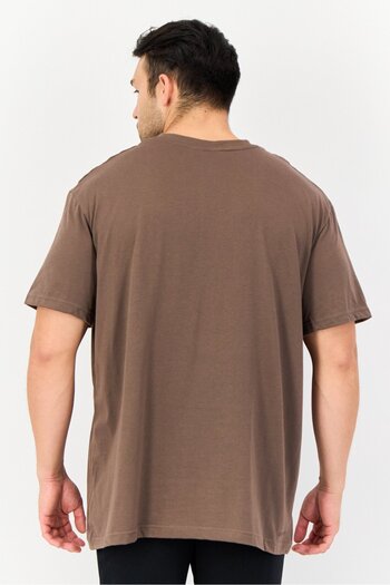 Nike Men Dri-Fit Short Sleeve Outdoor T-shirt, Brown