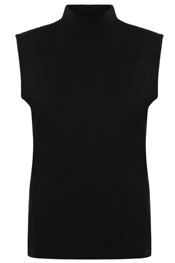 TOLIN Women's Zero Sleeve Cotton Lycra Turtleneck Undershirt 1257