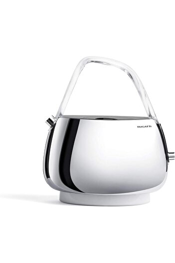BUGATTI Jacqueline Kettle Chrome & Transparent Handle