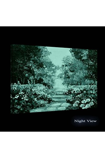 startonight DualView Startonight Flower Garden Painting, 80 cm x 120 cm