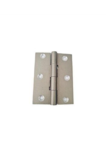 Nobel Aluminum 8 cm Wide Fixed Mentese 80 X 60 X 2 mm / 10 Pcs