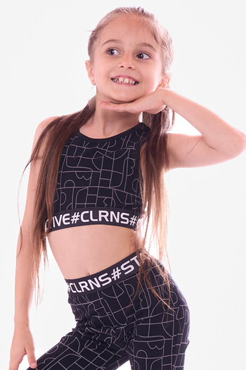 Colorinas Grafix Crop Athlete