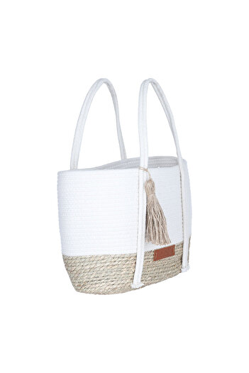 Alsaif Gallery Thermos Bag - Alsaif Gallery, 40x30 cm - White Beige