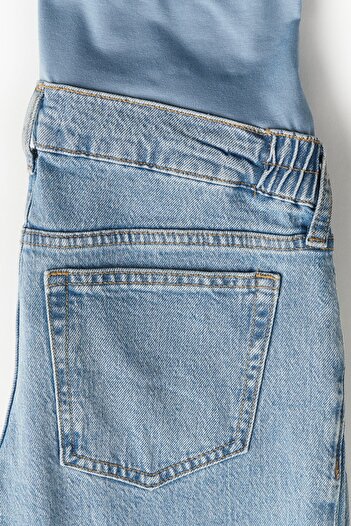 H&M MAMA Geniş Kot Pantolon