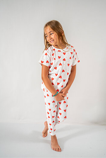 Kiddie Colors Heart Children's Pajama Set