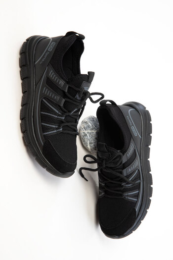 SOHO Schwarz-Schwarzer Herren-Sneaker 20746