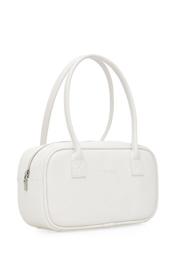 Fossil White Women's Hand and Shoulder Bag 05Fo25Y5073