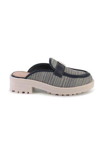 Tommy Hilfiger TH, WWEVEN MULE LOAFER, DW6, 36