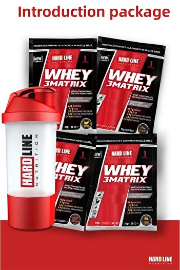 Hardline Whey3 Matrix Mix - Meet Pack (Choose Favorite Aroma and Specify in Comment)