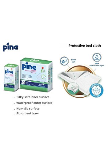 Pine Mattress Protector 4 Pack (60x90 Cm) 120 Pieces