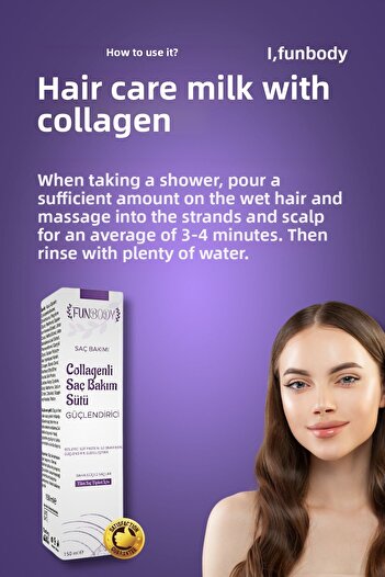 FUNBODY Collagen Hair Care Milk 150 Ml