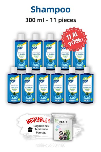 Turmepa Buy 11 Pay 9 Turmepa Shampoo 300 ml and Rosie