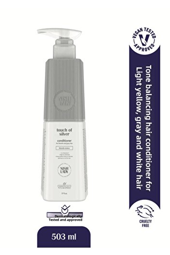 NISHLADY Touch of Silver Hair Conditioner 503ml / Dore Exterminator Purple Conditioner