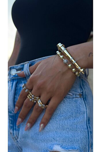 neslyaccessories Nesly Dotline Yüzük