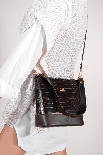 Marjin Women's Shoulder Bag Vesla brown