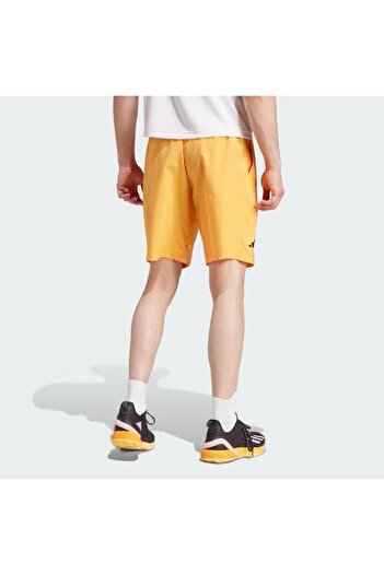 adidas IP1889 - 7 Club 3-Stripes Tenis Shorts Erkek Sarı Şort