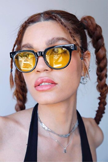 Bilge Karga Campbell Black Orange Sunglasses