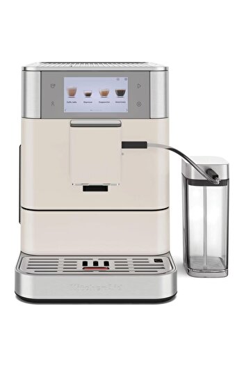 Kitchenaid Kf8 5Kes8558Epl Fully Automatic Espresso Machine – Porcelain White