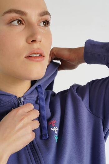 hummel HMLDORA HOODIE CU FERMOAR HOODIE FEMEI