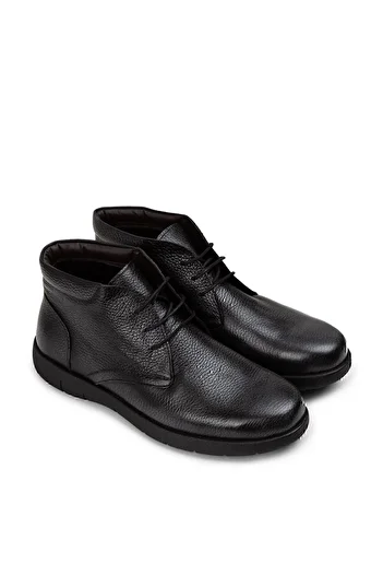 Deery Genuine Leather Anthracite Men's Boots