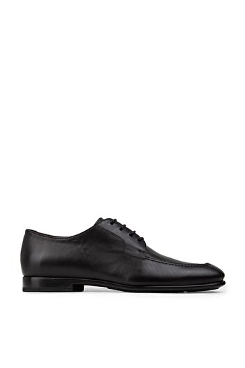 Deery Genuine Leather Black Classic Men's Shoes