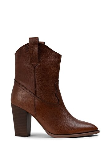 Deery Genuine Leather Copper Color Women's Boots