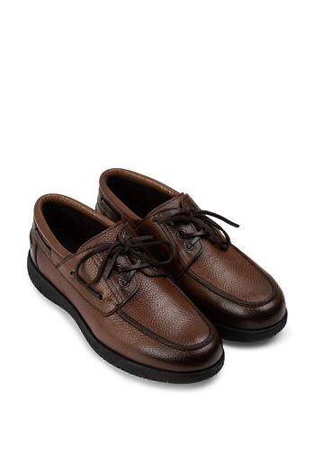 Deery Ανδρικά παπούτσια casual από γνήσιο δέρμα Tan Color
