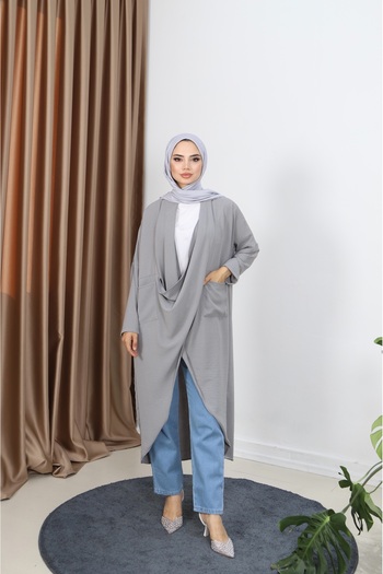 NİSUM MODA Cross Pocket Tunic