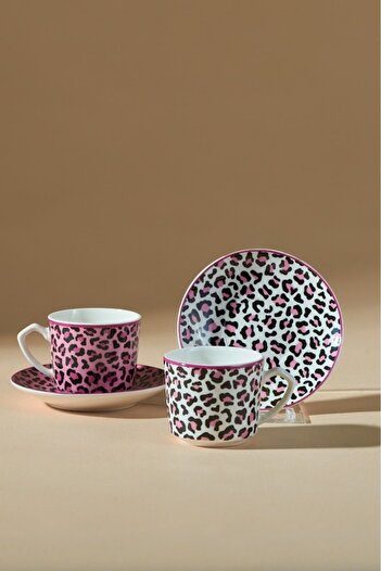 Karaca Britney Coffee Cup Set for 2 People 80 Ml