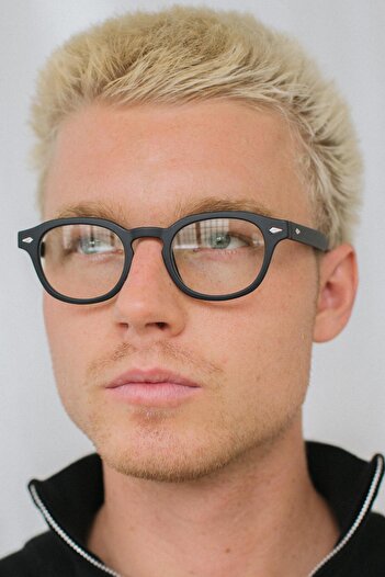Bilge Karga Ryan Matt Black Men's Blue Light Protective Glasses