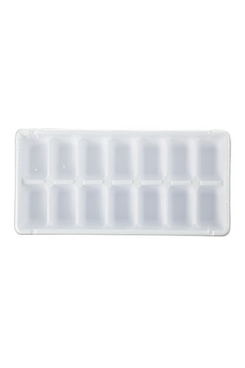 ARROW 2-Piece BPA-Free Durable Dishwasher Safe Ice Cube Tray in Shrink Wrap White