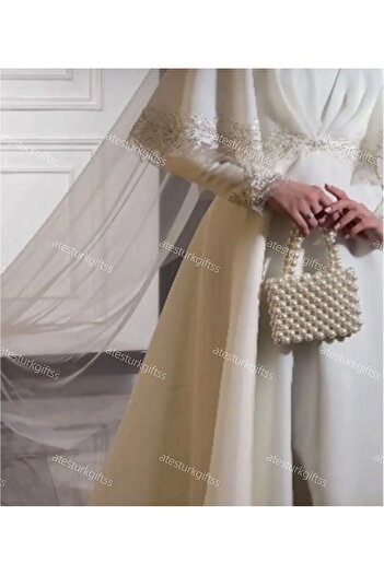 PD GRUP Pearl Bag Evening Dress Wedding Graduation