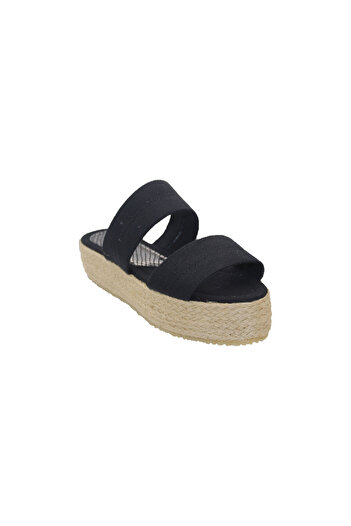 GokceKundura06 Linen Summer Slippers Straw