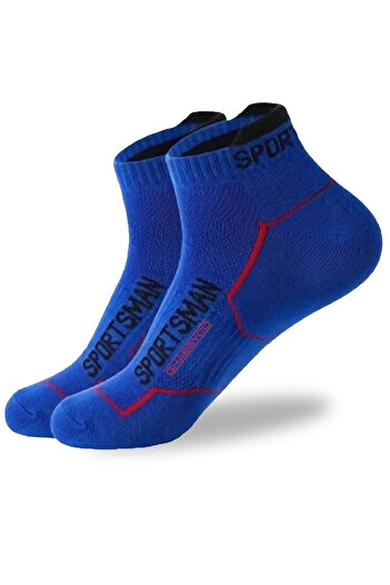 GHASSY CO. 6 Pairs Breathable Sweat Absorbent Running Football Men's Short Sports Socks for Fitness Training