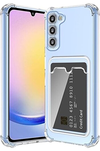 Fibaks Samsung Galaxy S25 Plus Case Shock Absorbing Cover with Camera and Corner Protection Back Card Holder Wallet