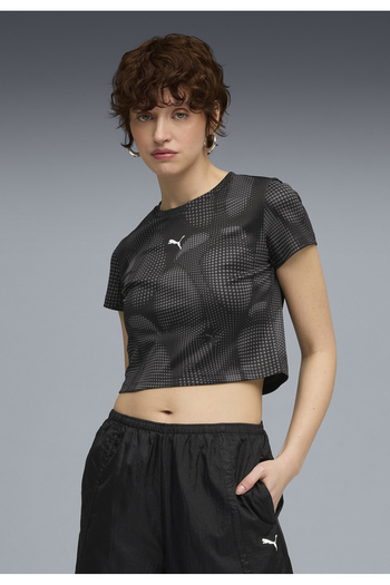 Puma DARE TO All Over Print Baby Tee Women