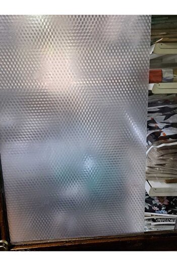 Başak Ev Tekstili Decorative Transparent Glass Foil |   Self Adhesive – Frosted Glass Look