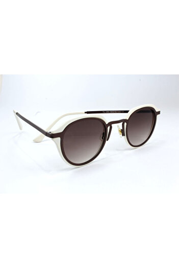 JULIANO 264 White/brown 58 Sunglasses