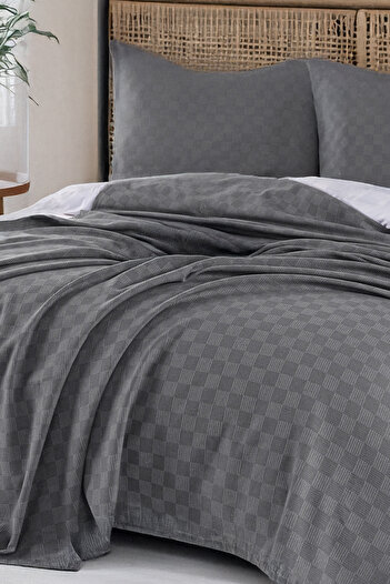 Isessia Loya 100% Cotton Double Pique |   Bedspread |   Seat Cover |   200 X 230