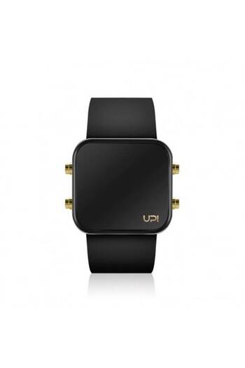 Up! Watch Upwatch Led Mini Gold Black Women's Wristwatch