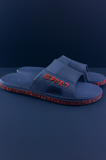 Behtah Kundura Men's Sport Anti-Slip Sole Pool Seaside Beach Daily Soft Slippers Suitable for Wet Floors