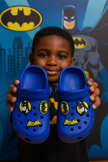Behtah Kundura Boy's Closed Front Garden Pool Daily Sandals Superhero Slippers