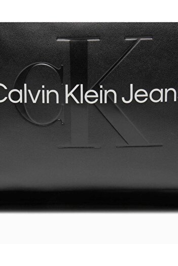 Calvin Klein Black Backpack - Strap, Zippered, Logo K60K612223-0GQ