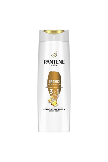 Pantene Yıpranmış Saçlar Için Onarıcı Ve Koruyucu Bakım 3'ü 1 Arada Şampuan 400 ml